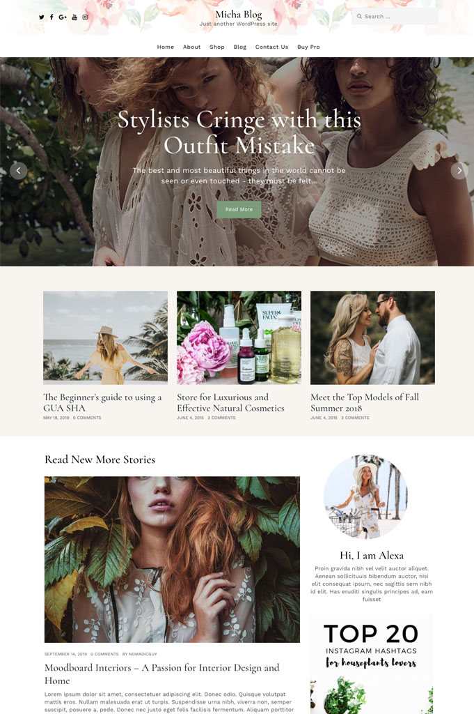 maicha-blog-free-demo